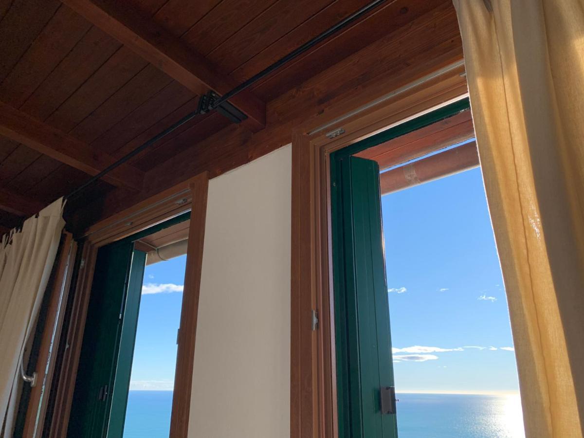 Tramonto Sul Mare Vila Framura Exterior foto